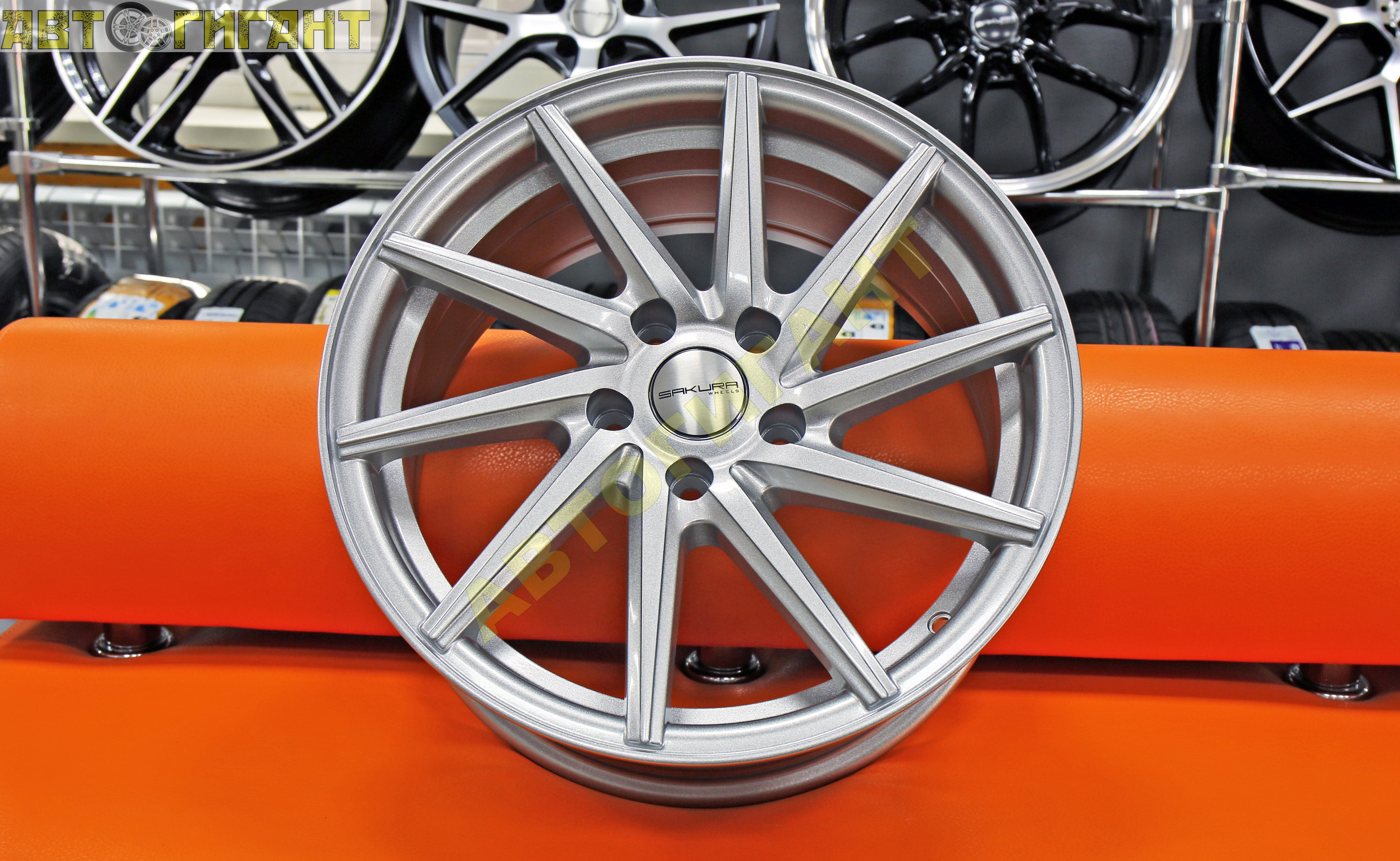 Диск литой Sakura Wheels 9650D (396) R17*7.5 5*114,3 ET +35 ЦО 73,1мм  купить в Барнауле и Бийске